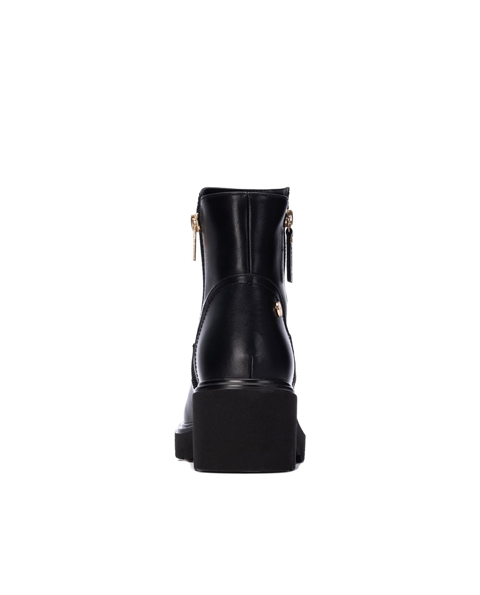 Botines de mujer con cremallera - Xti - Negro Negro-9