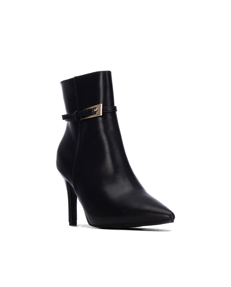 Botines de mujer con cremallera - Xti - Negro Negro-3