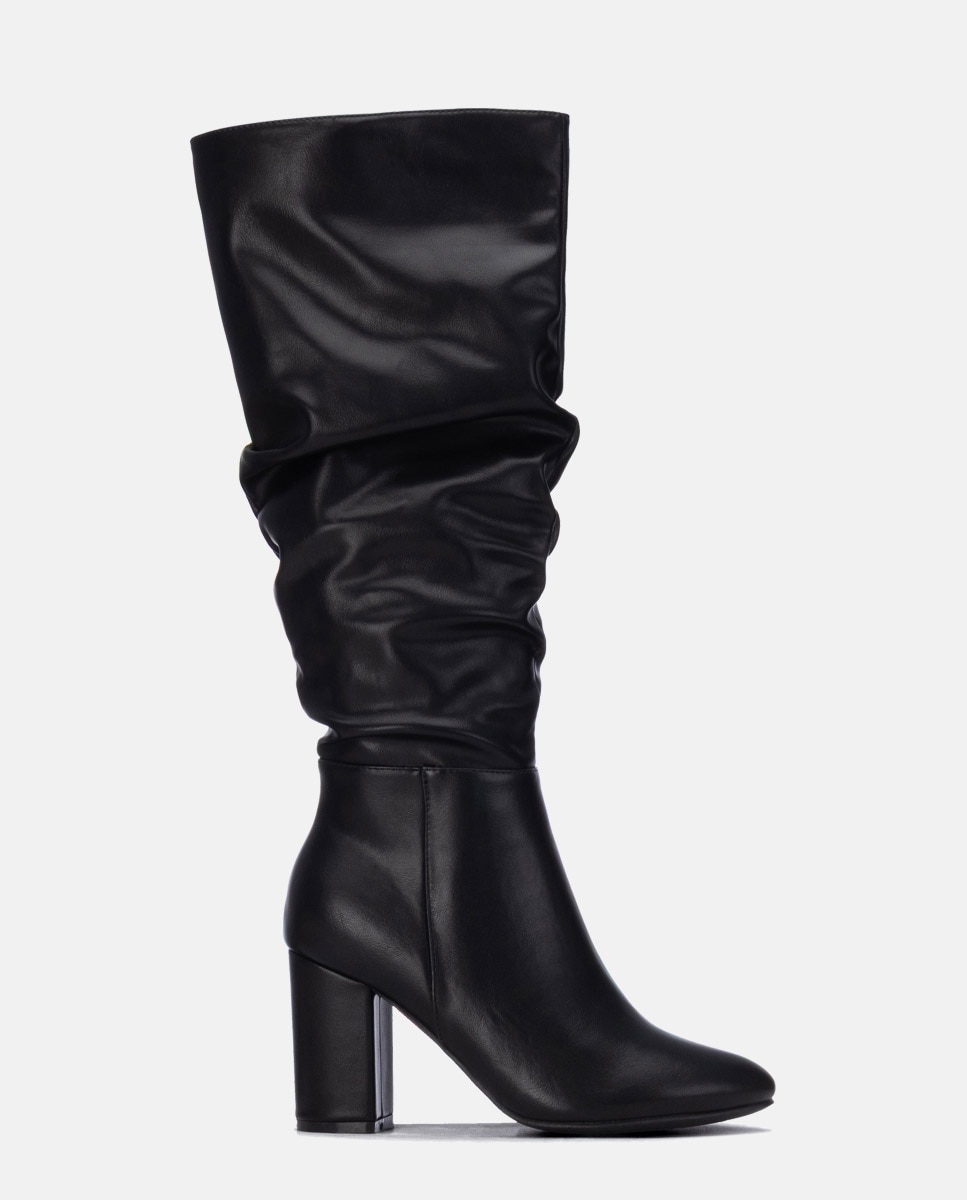 Bota de mujer con tacón alto - Xti - Negro Negro-1