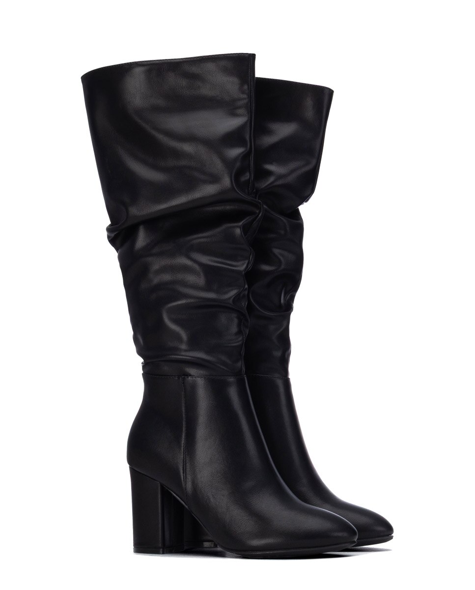 Bota de mujer con tacón alto - Xti - Negro Negro-4