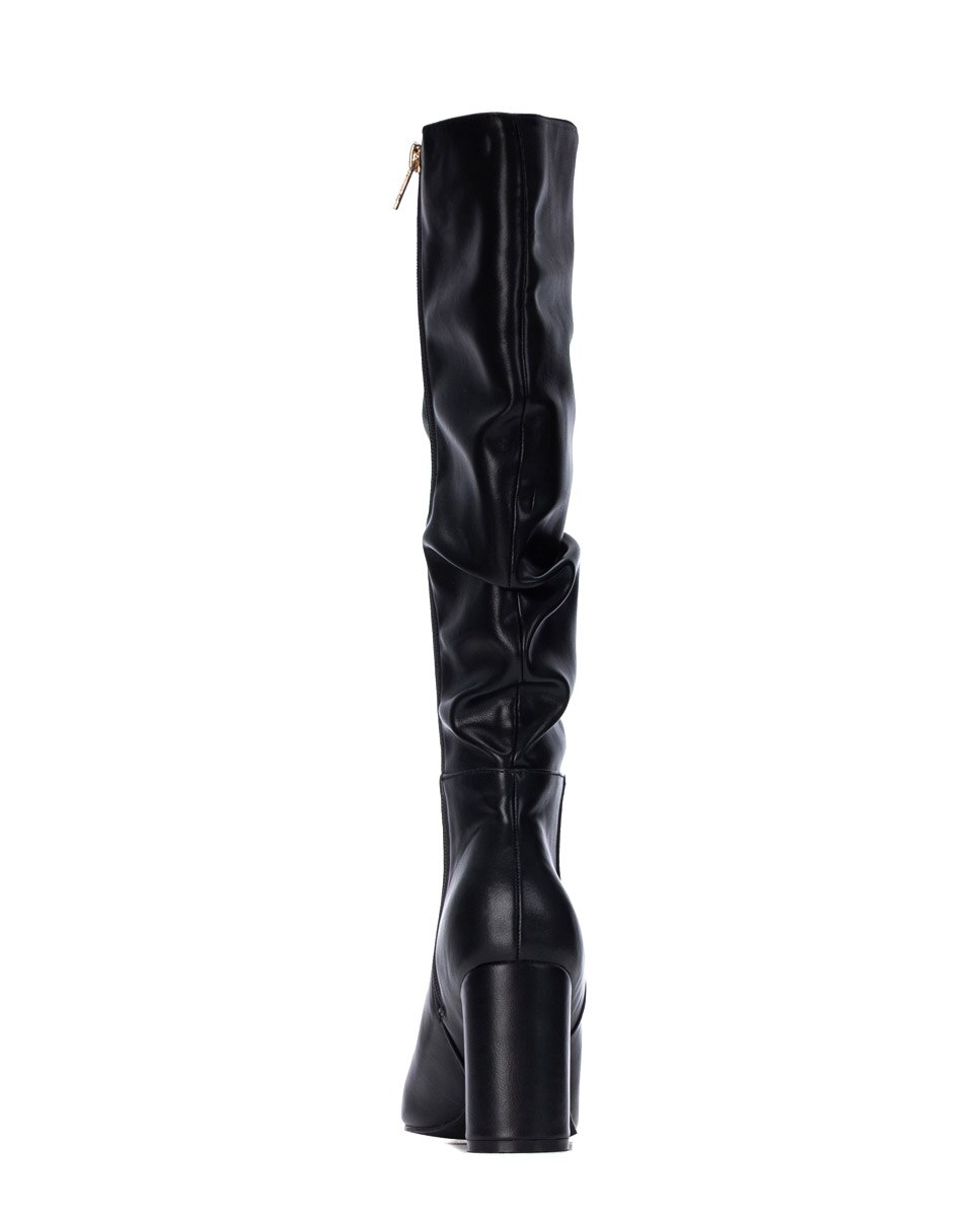 Bota de mujer con tacón alto - Xti - Negro Negro-8