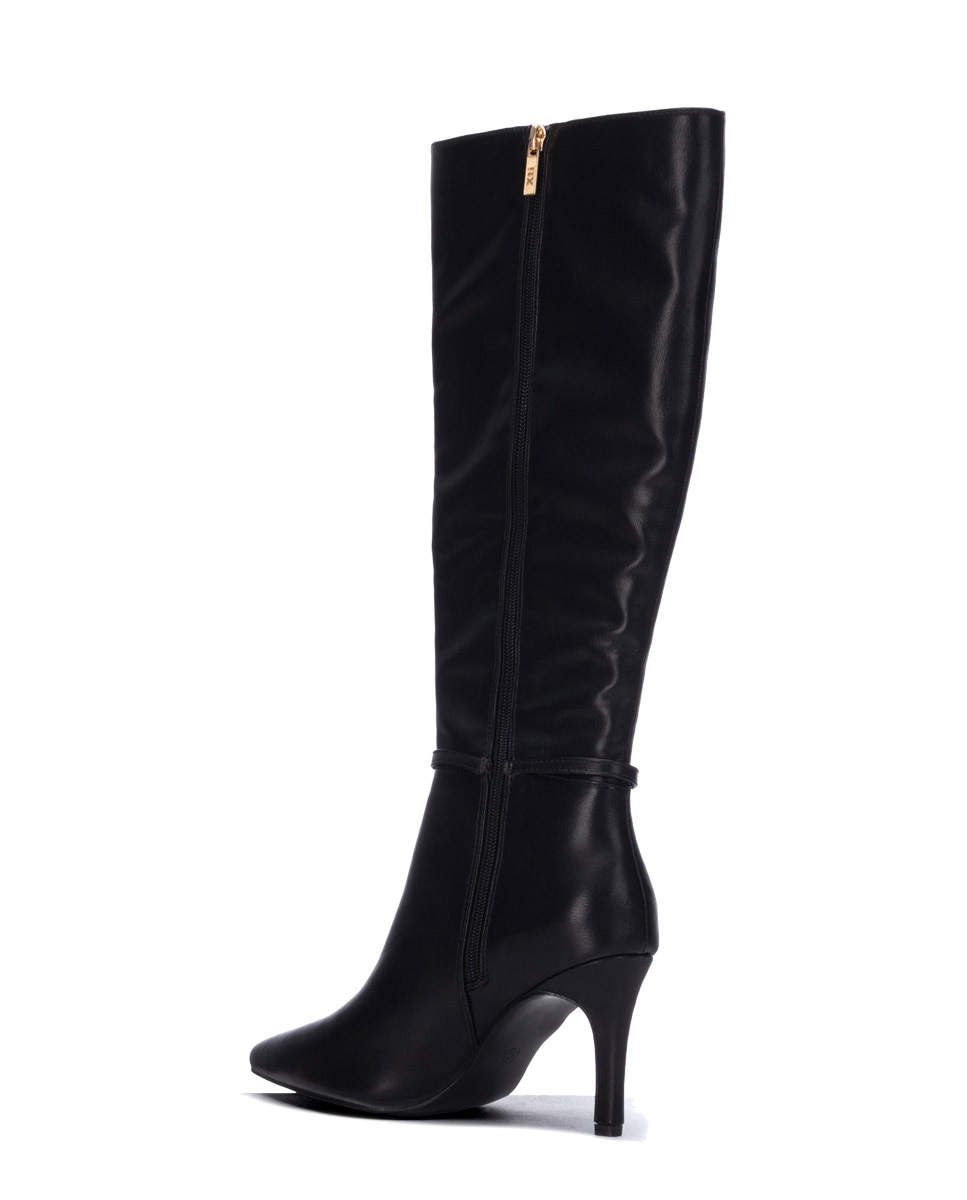 Bota de mujer con cremallera - Xti - Negro Negro-2