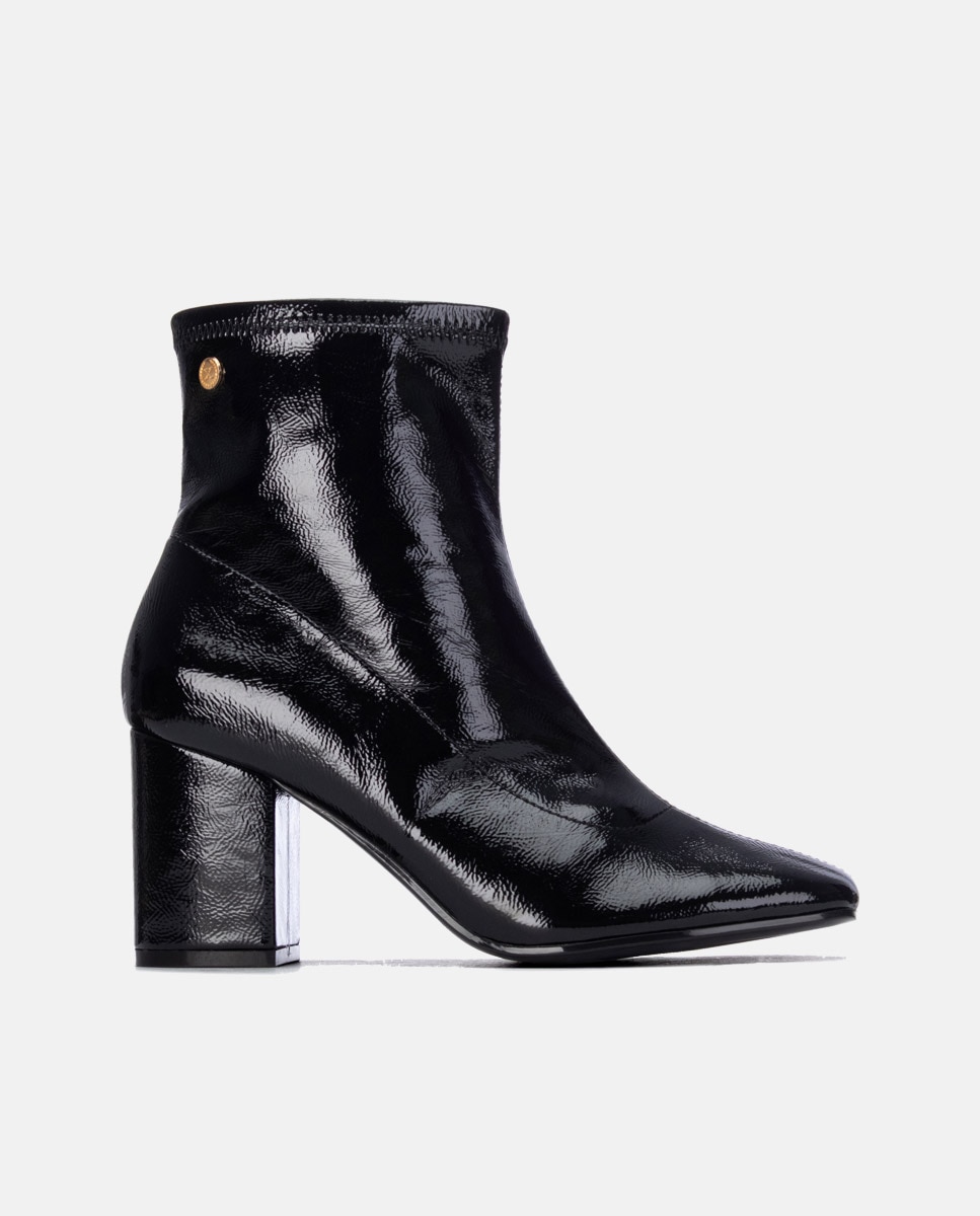 Botines de mujer con tacón - Xti - Negro Negro-1