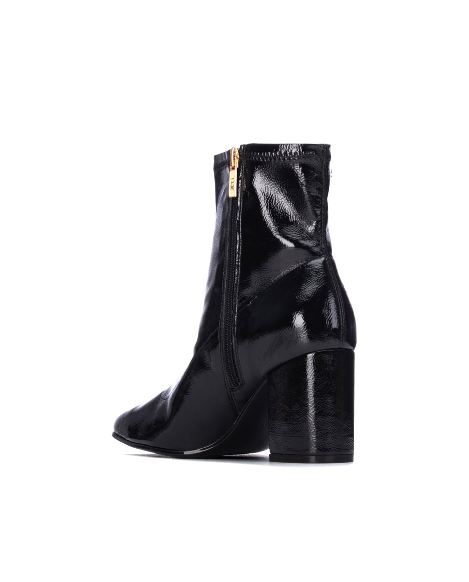 Botines de mujer con tacón - Xti - Negro Negro-2