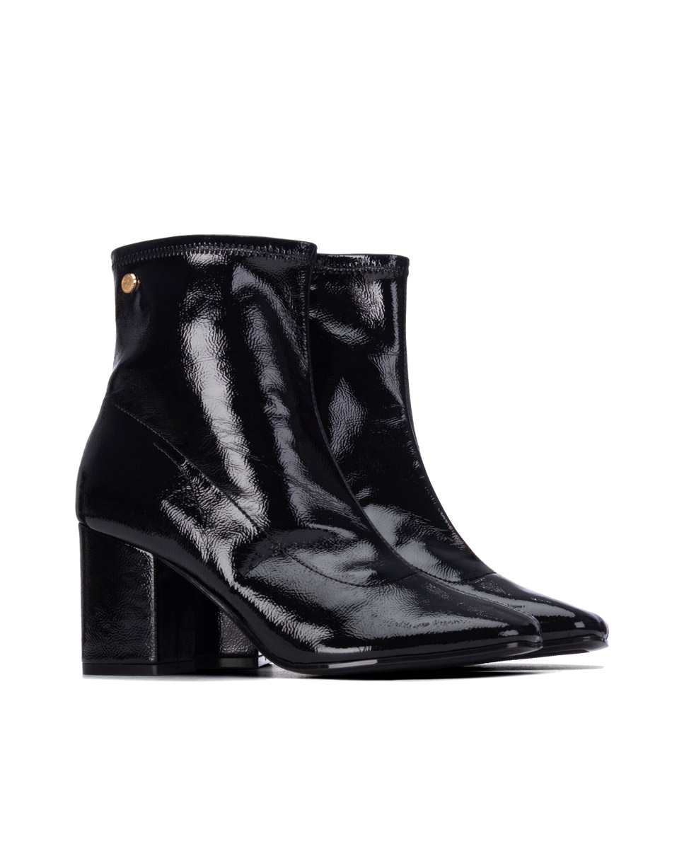 Botines de mujer con tacón - Xti - Negro Negro-4