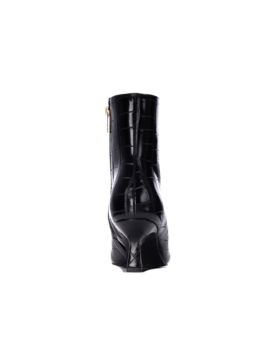 Botines de mujer con tacón - Xti - Negro Negro-7