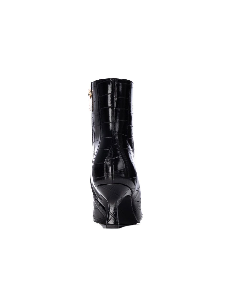 Botines de mujer con tacón - Xti - Negro Negro-9