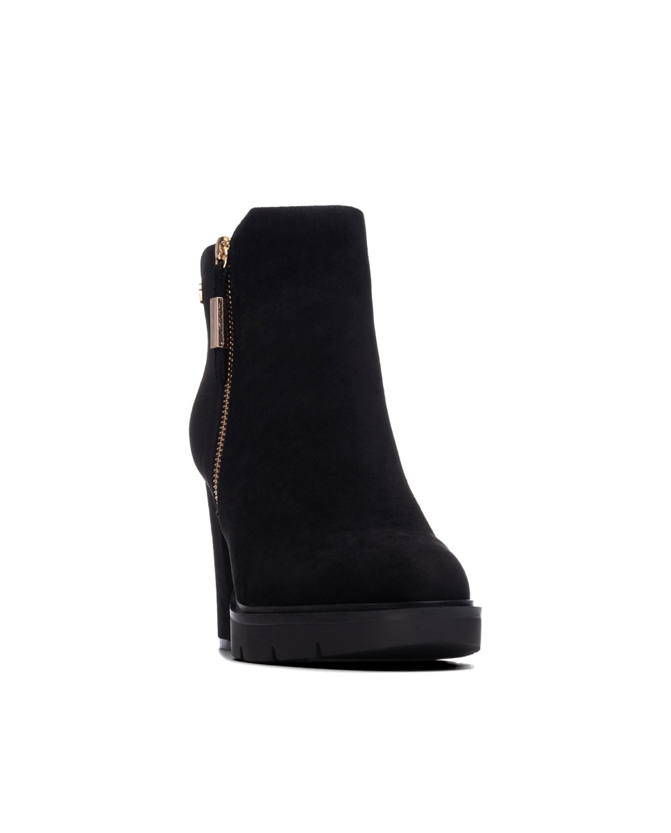 Botines de mujer con cremallera - Xti - Negro Negro-3