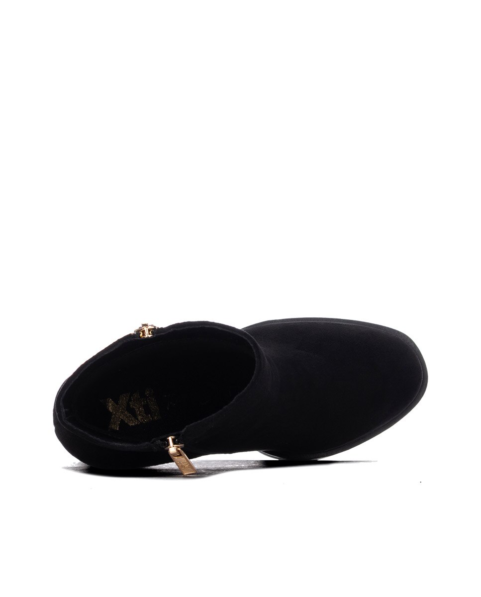 Botines de mujer con cremallera - Xti - Negro Negro-5