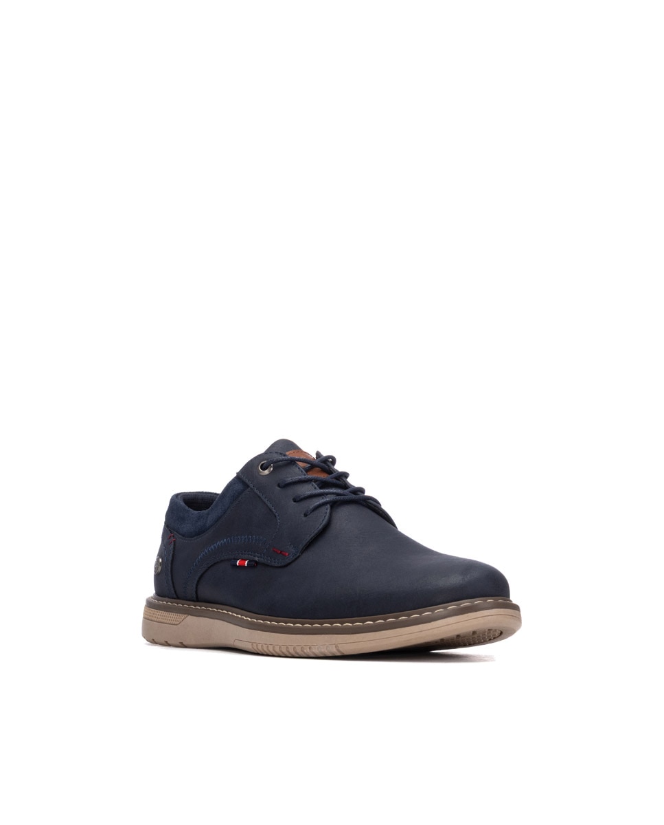 Imagen 3 de Zapato de hombre con cordones - Xti - Azul Azul