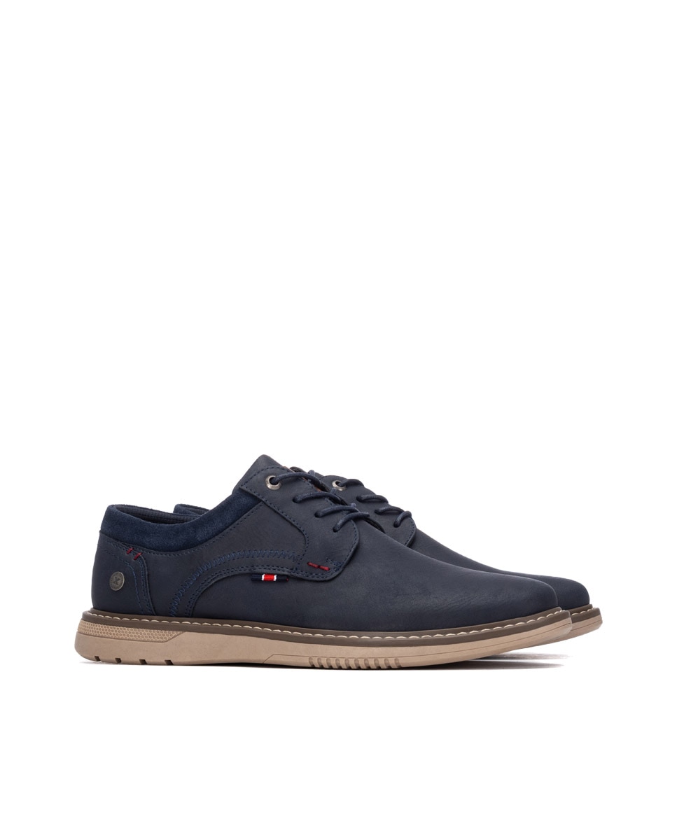 Imagen 4 de Zapato de hombre con cordones - Xti - Azul Azul