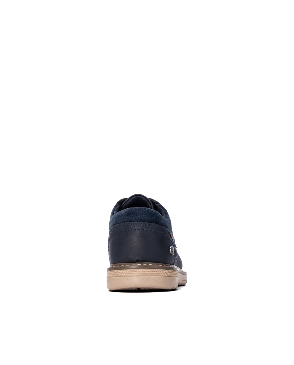 Imagen 5 de Zapato de hombre con cordones - Xti - Azul Azul