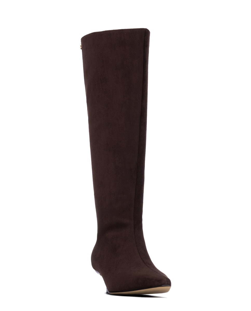 Bota de mujer con tacón fino - Xti - Marrón Marrón-3