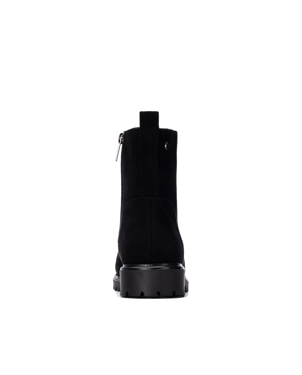 Botín de mujer con cordones - Xti - Negro Negro-5
