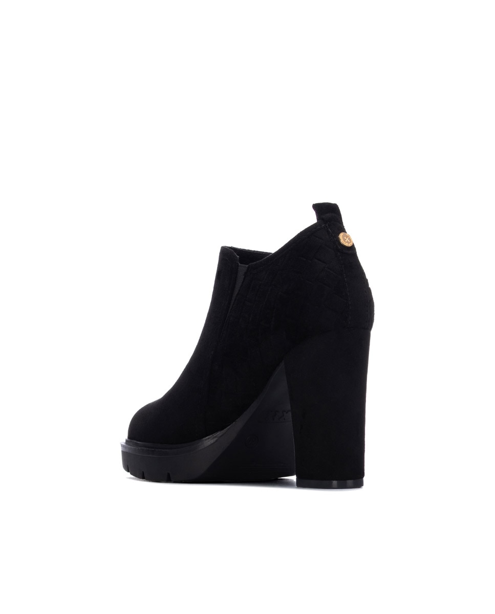 Botines de mujer con cremallera - Xti - Negro Negro-2