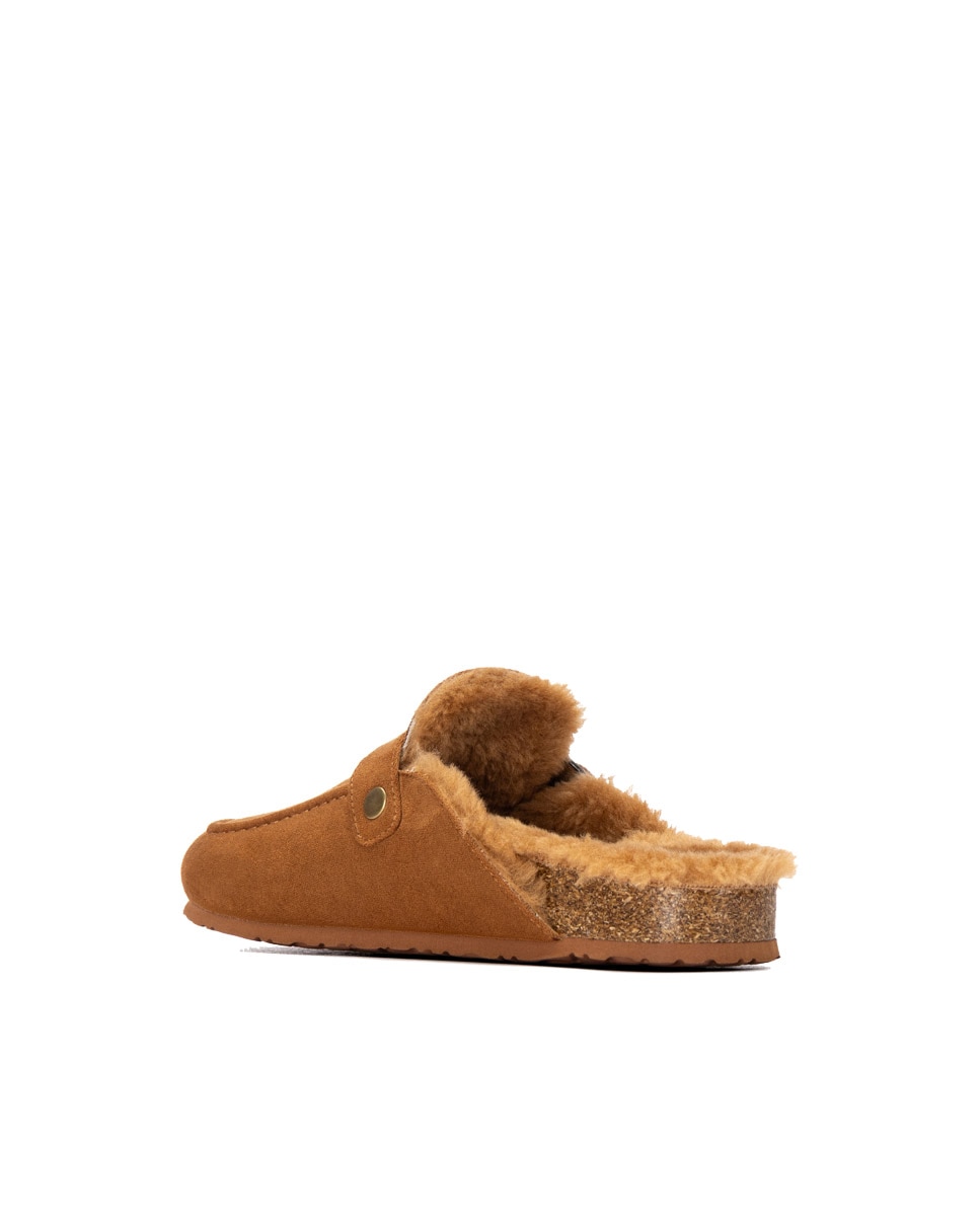 Zueco de mujer con hebilla - Xti - Camel Camel-2