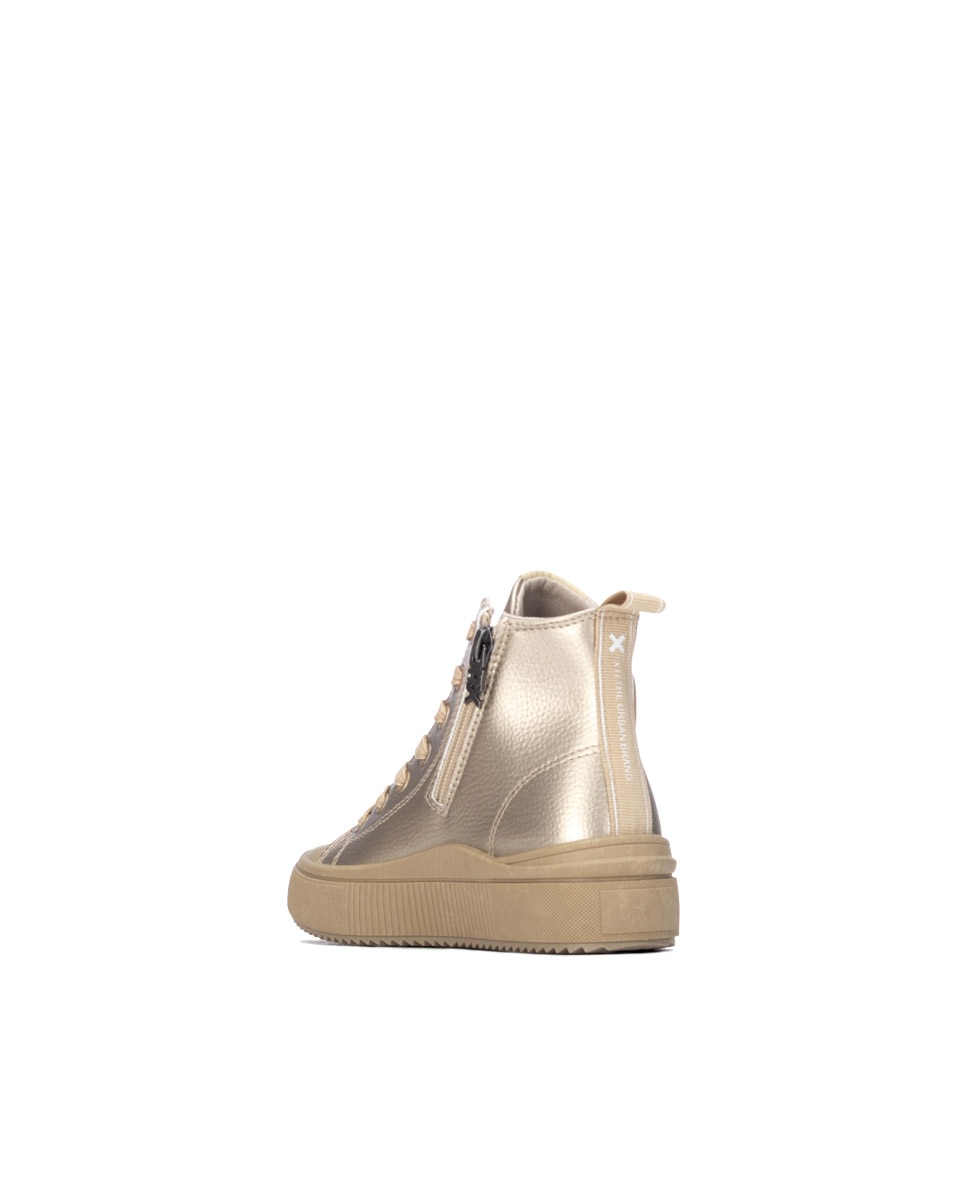 Botín de niña con cordones s - Xti - Oro Oro-3