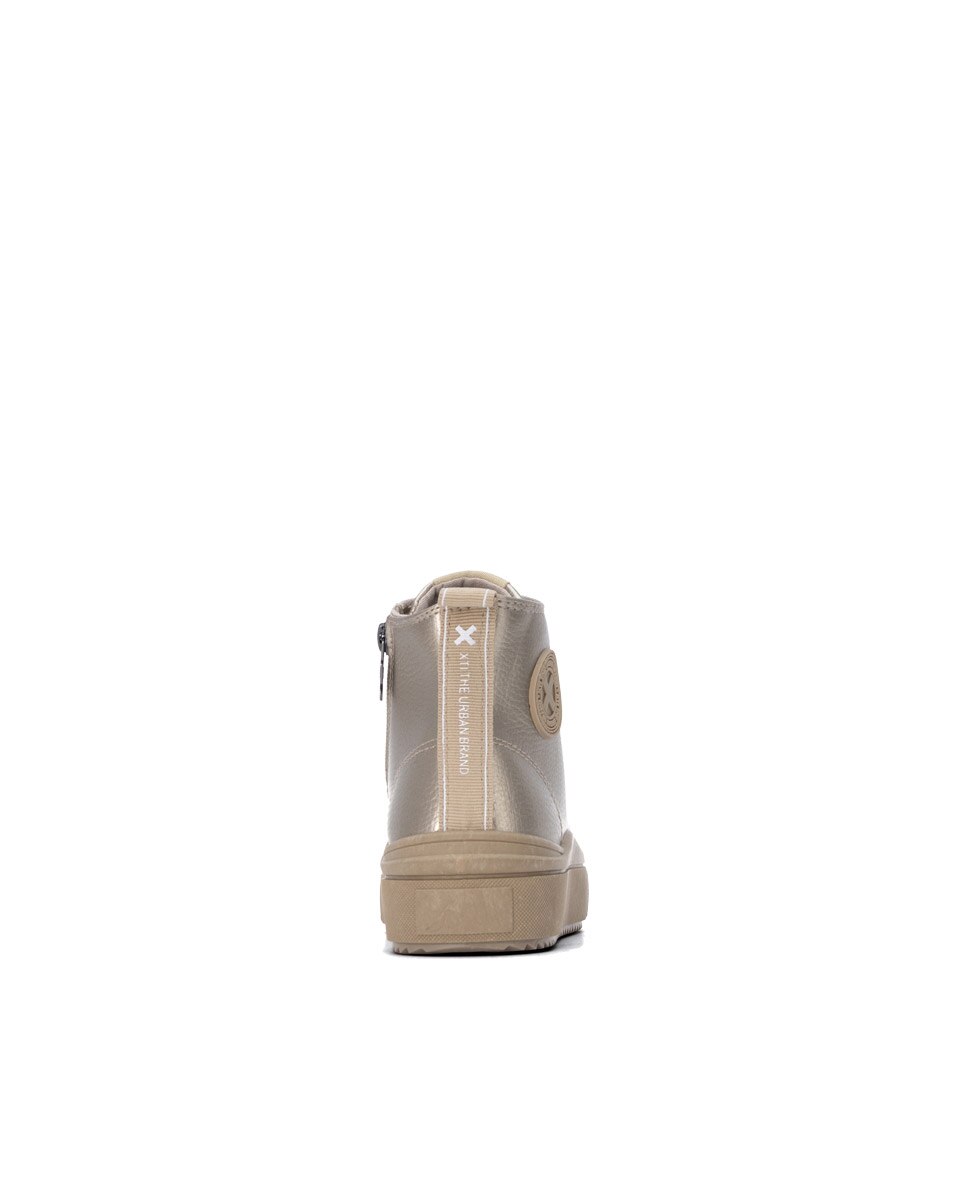 Botín de niña con cordones s - Xti - Oro Oro-5
