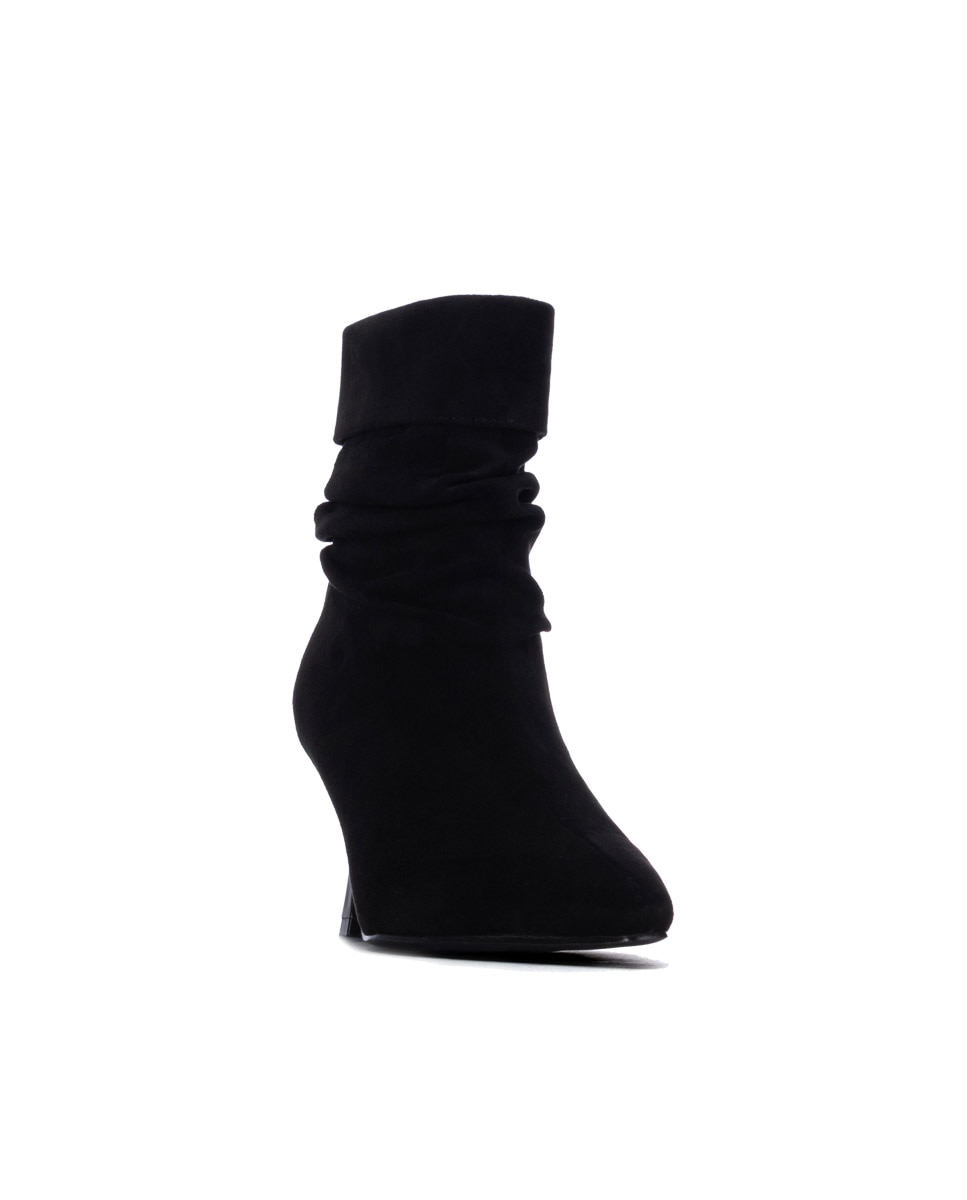 Botines de mujer con tacón fino - Xti - Negro Negro-3