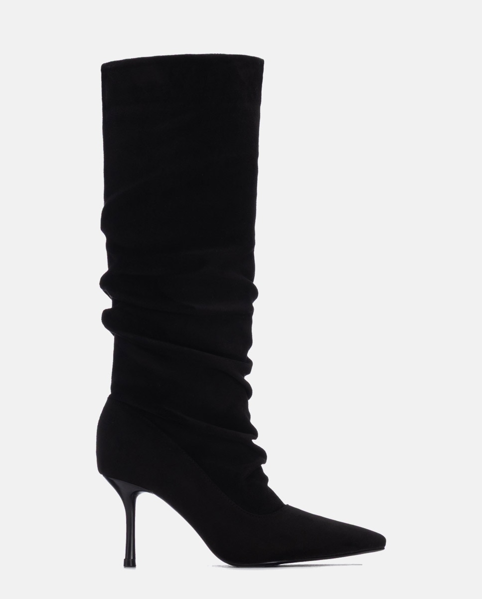 Bota de mujer con tacón fino - Xti - Negro Negro-1