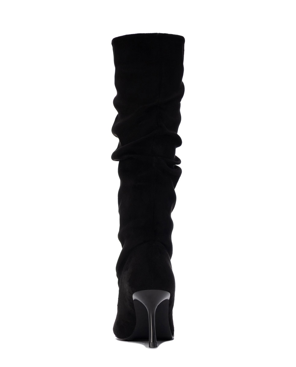 Bota de mujer con tacón fino - Xti - Negro Negro-4