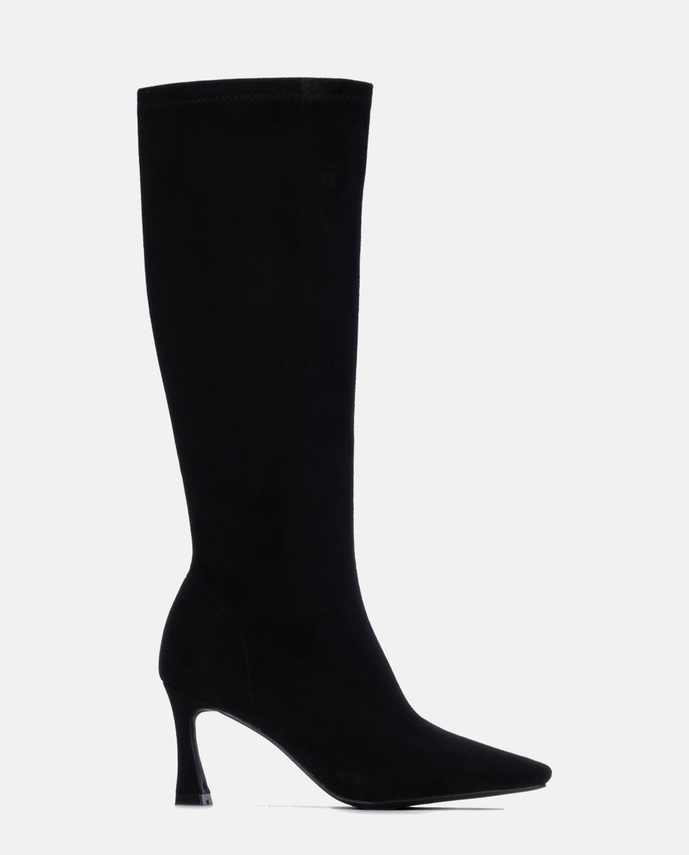 Bota de mujer con tacón fino - Xti - Negro Negro-1