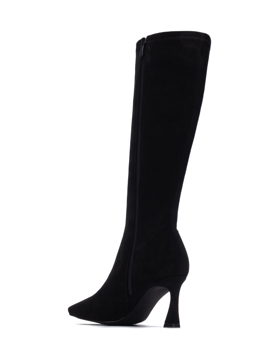 Bota de mujer con tacón fino - Xti - Negro Negro-2