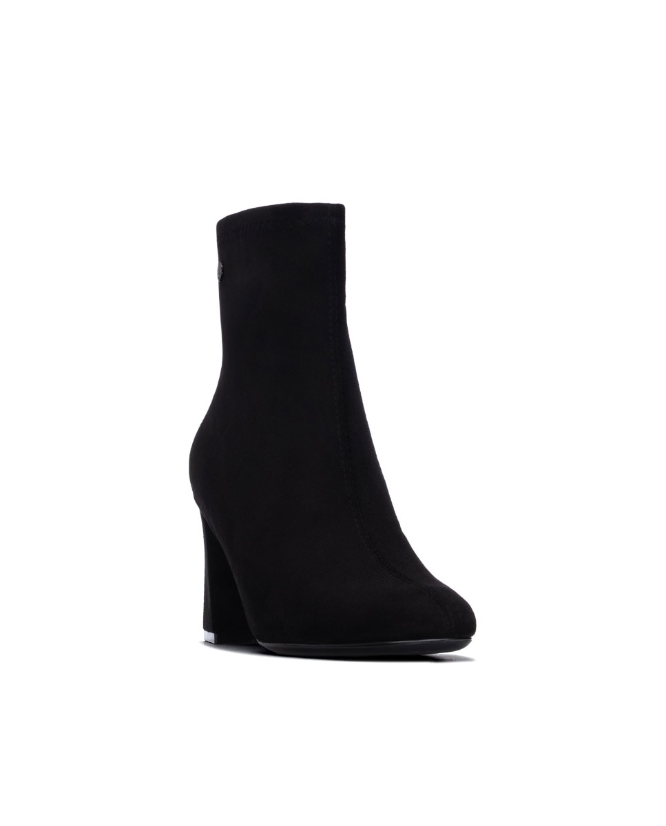 Botines de mujer con tacón - Xti - Negro Negro-3