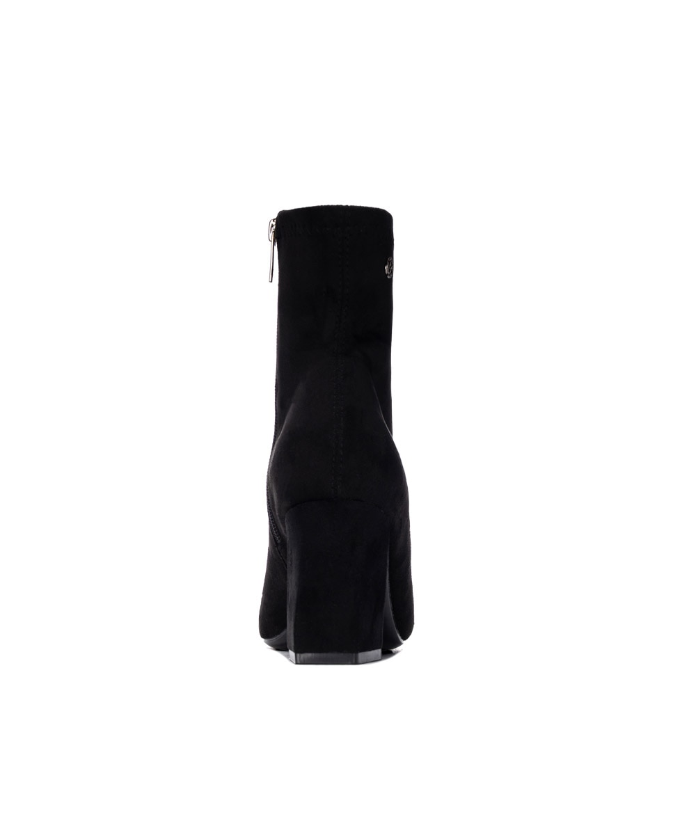 Botines de mujer con tacón - Xti - Negro Negro-8