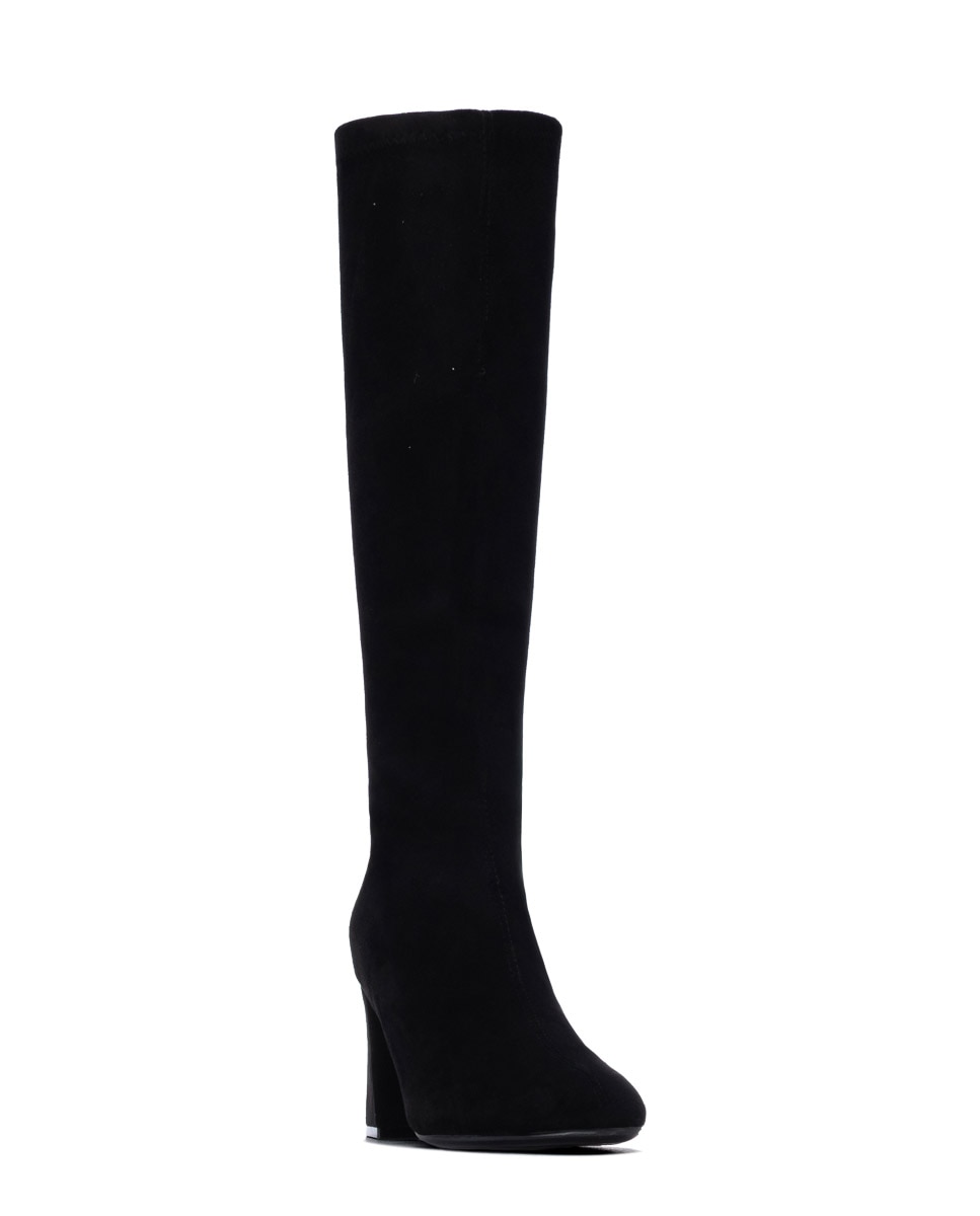 Bota de mujer con cremallera y tacón - Xti - Negro Negro-3