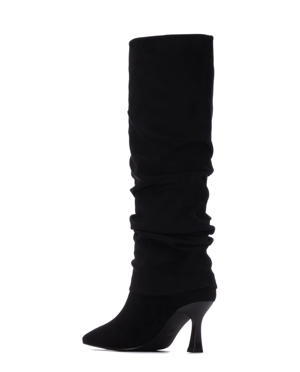 Bota de mujer con tacón fino - Xti - Negro Negro-2