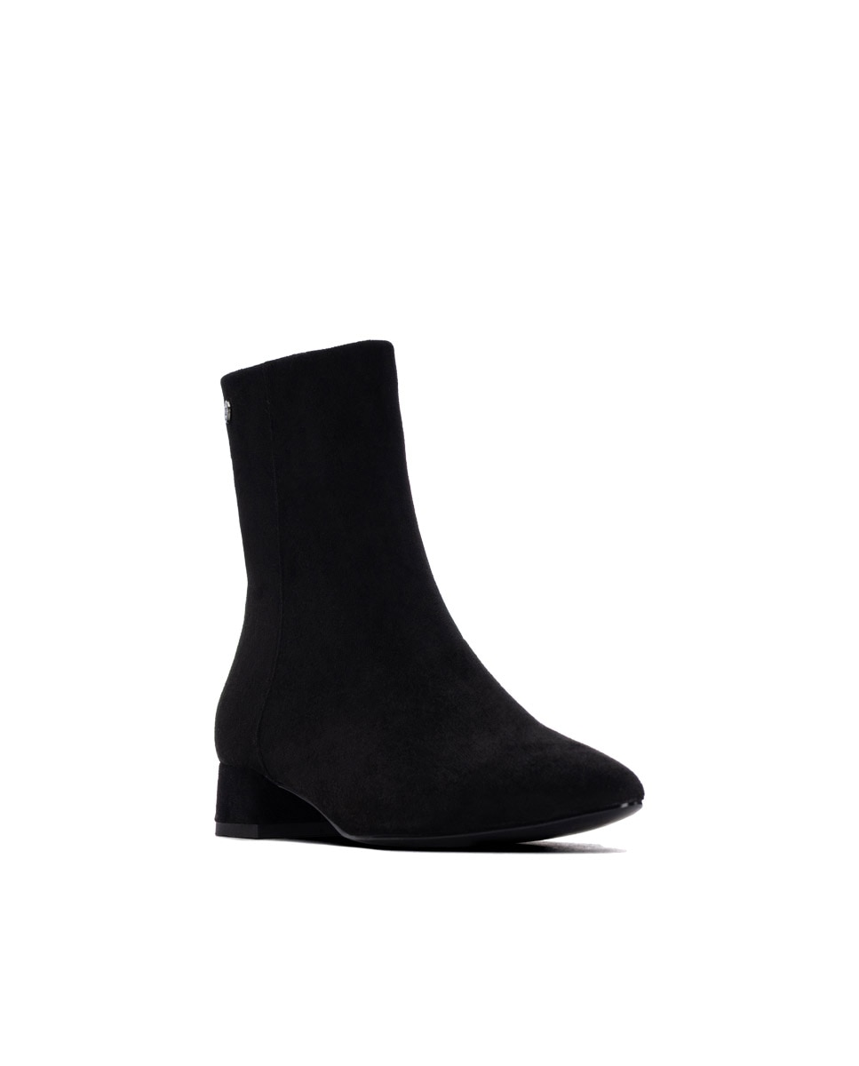 Botines de mujer con tacón - Xti - Negro Negro-3