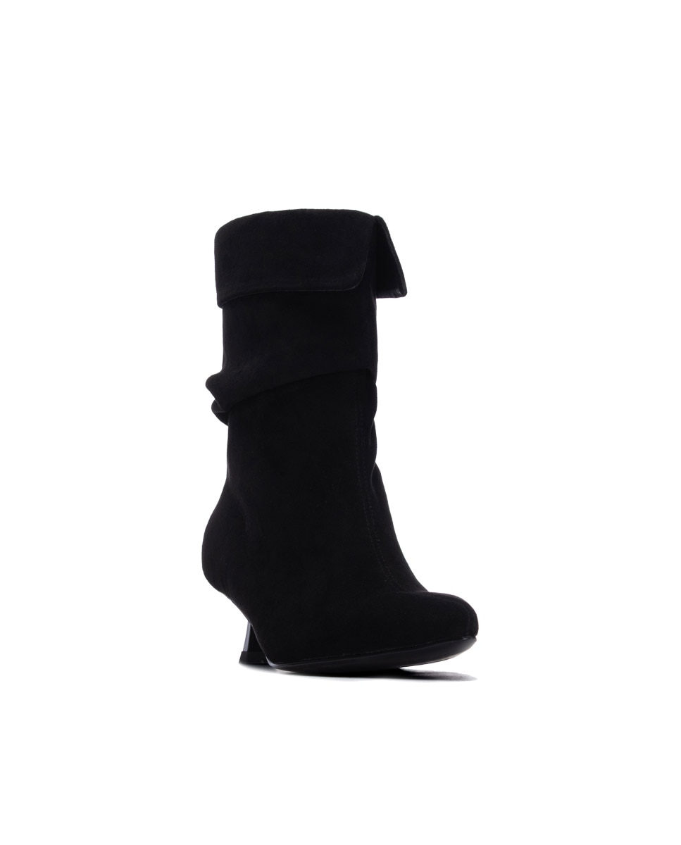 Botines de mujer con tacón fino - Xti - Negro Negro-3