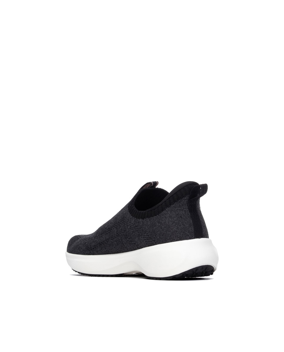 Zapatilla de mujer con cordones - Xti - Negro Negro-2