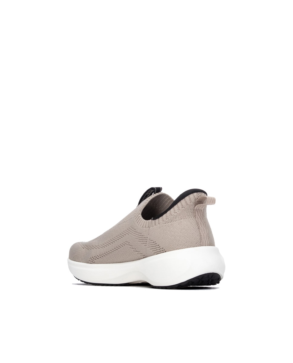 Zapatilla de mujer con cordones - Xti - Marrón Marrón-2