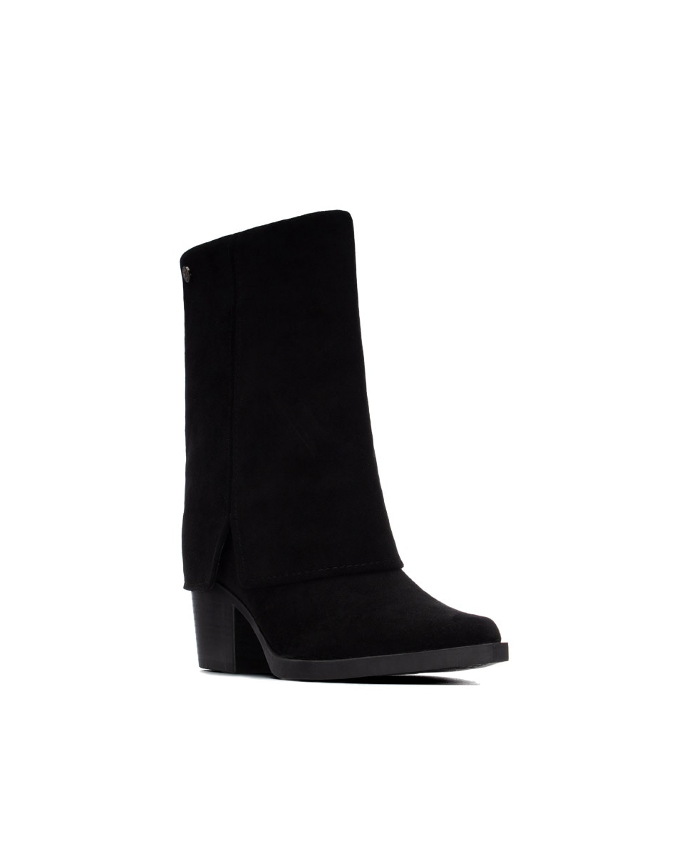 Bota de mujer cowboy con tacón - Xti - Negro Negro-3