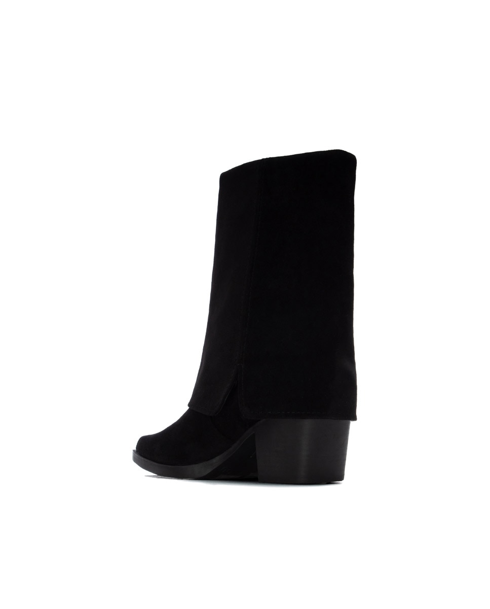 Bota de mujer cowboy con tacón - Xti - Negro Negro-2