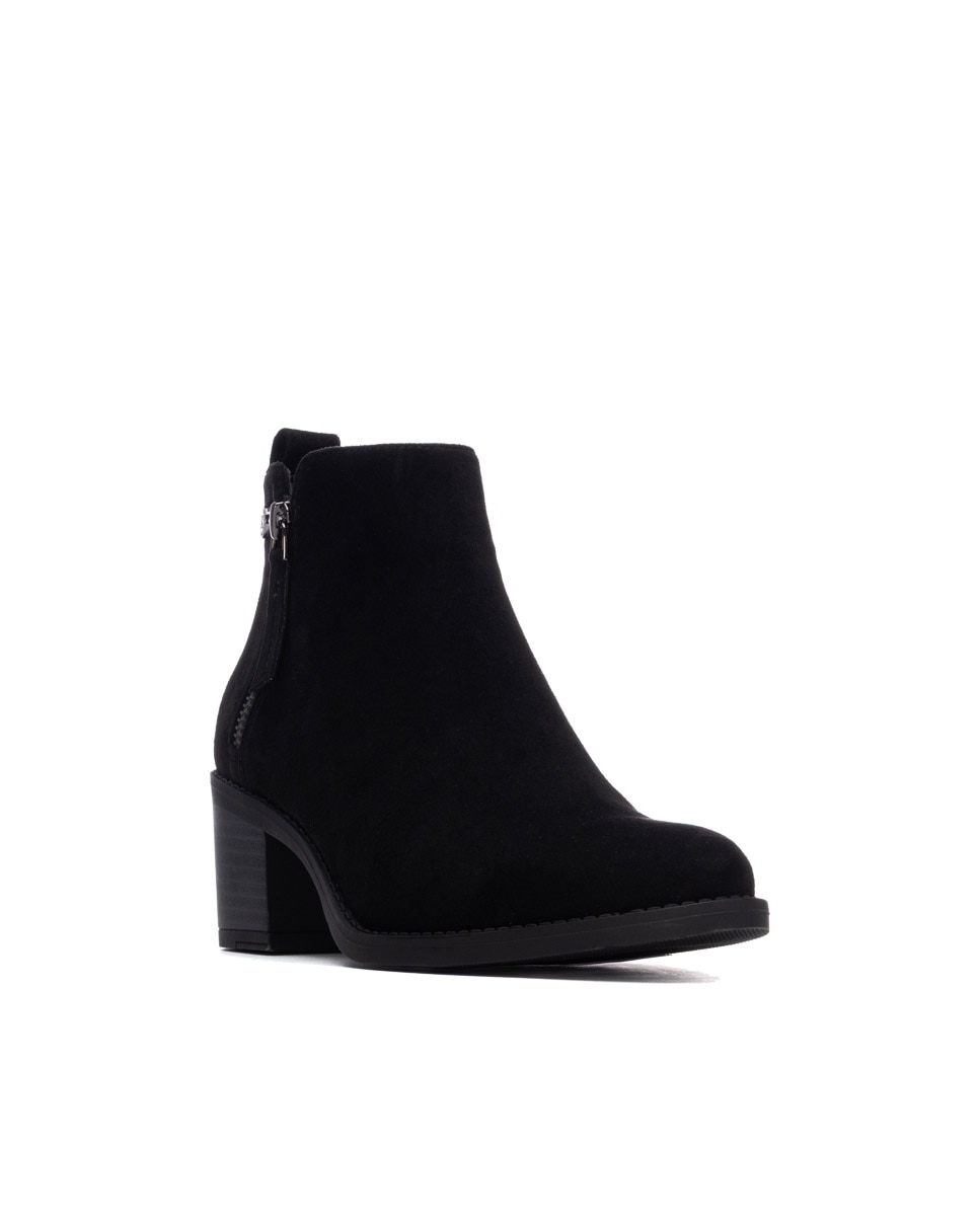 Botines de mujer con cremallera - Xti - Negro Negro-3