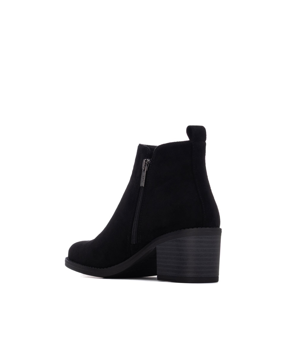 Botines de mujer con cremallera - Xti - Negro Negro-2