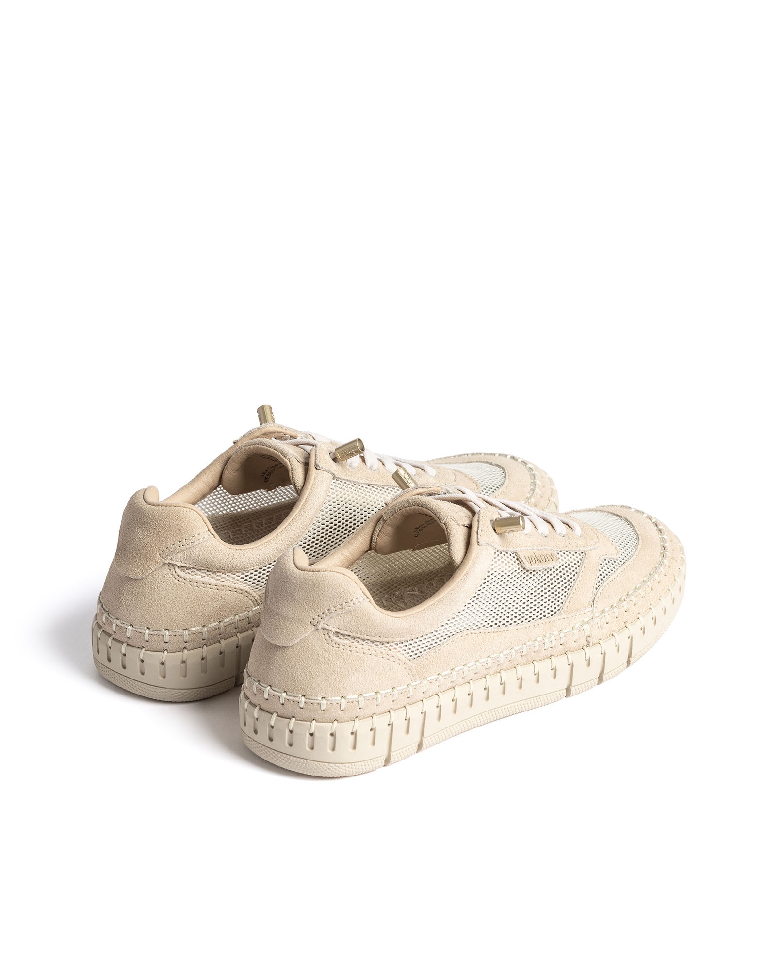Zapatillas de mujer de piel - Yokono - Natural Natural-4