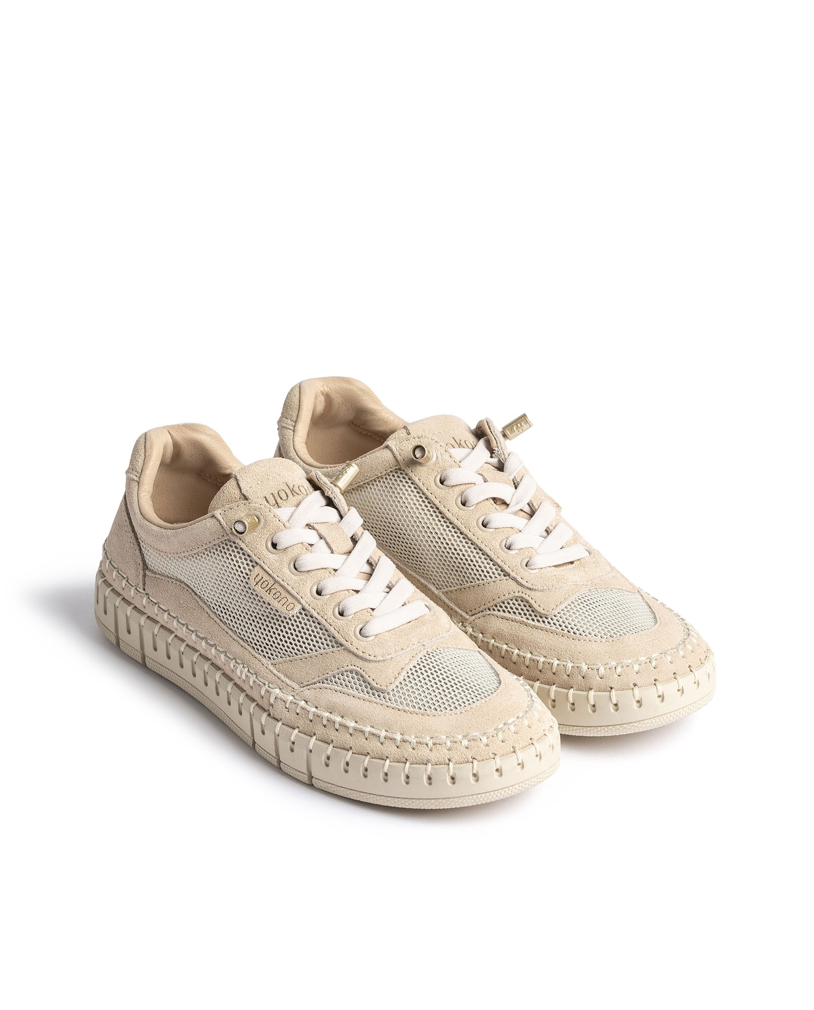 Yokono - Zapatillas de mujer de piel.