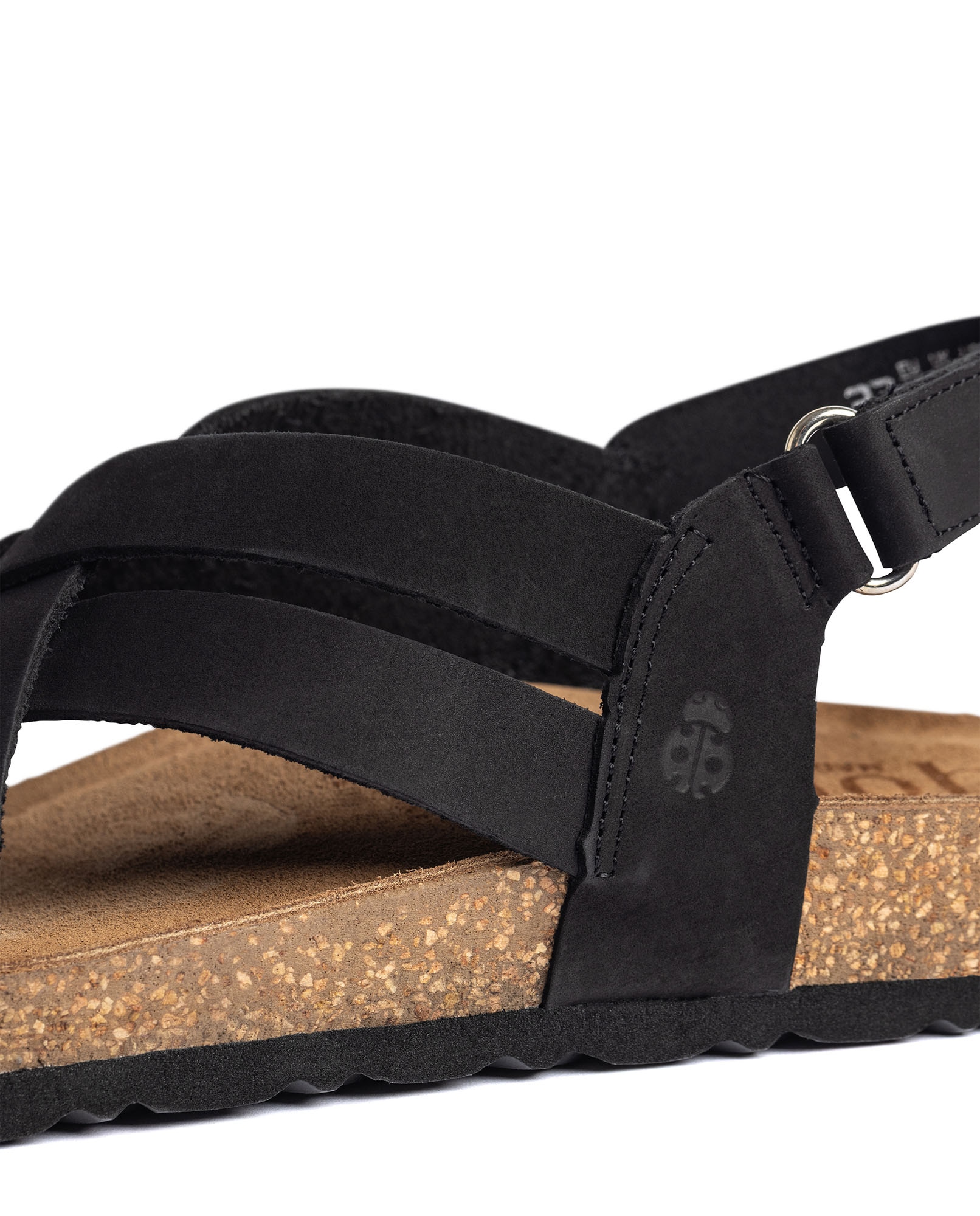 Sandalias planas de mujer de piel - Yokono - Negro Negro-3