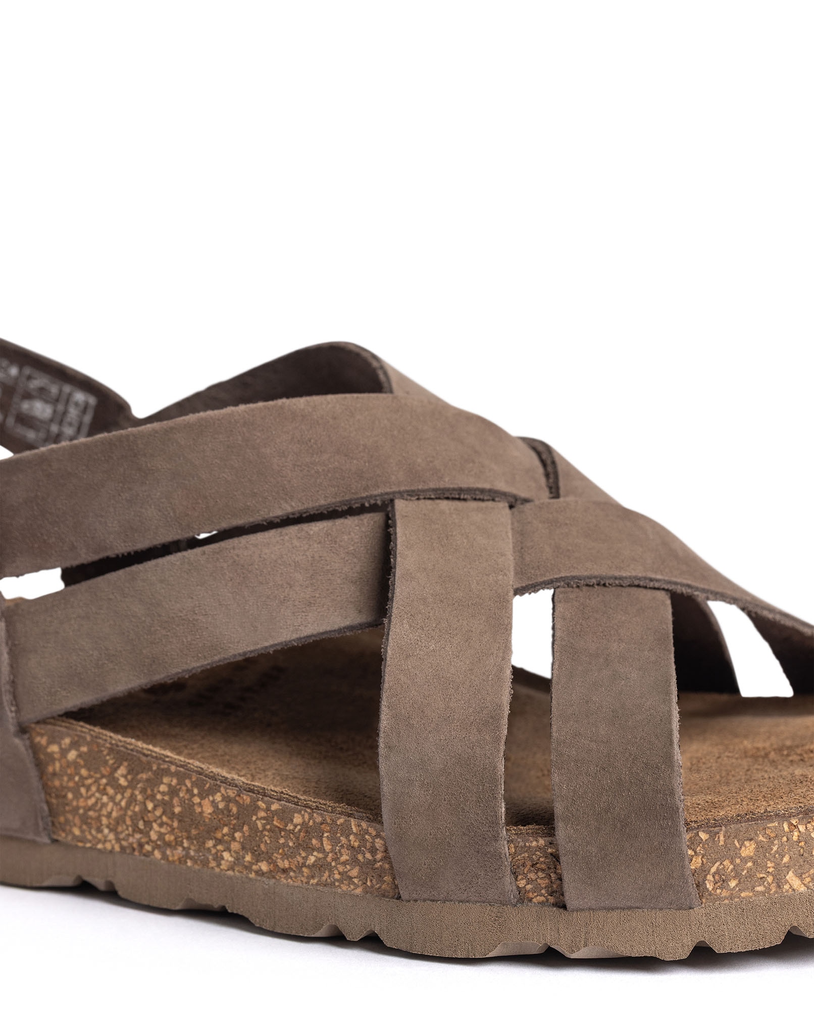 Sandalias planas de mujer de piel - Yokono - Marrón claro Marrón claro-3