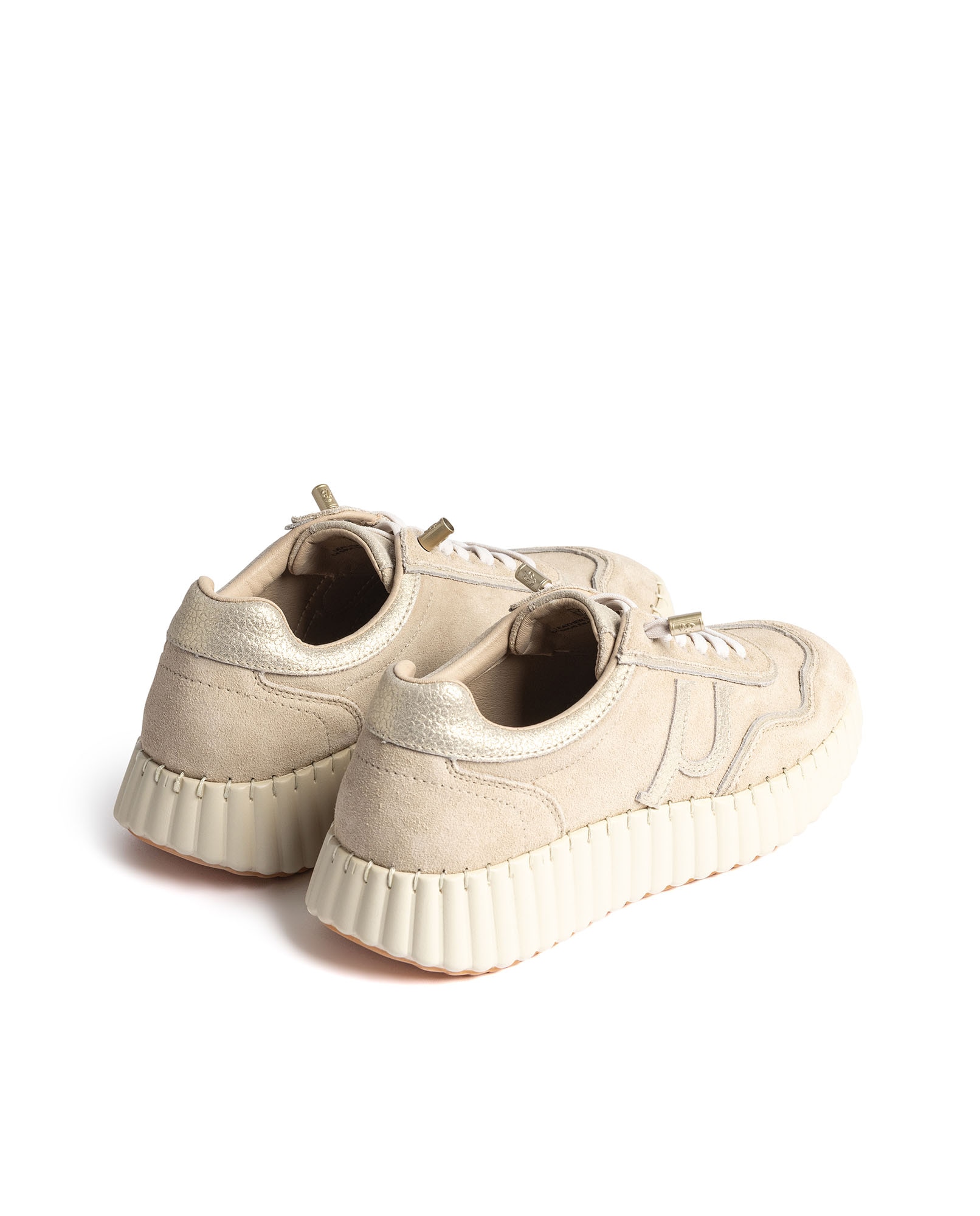 Zapatillas de mujer de piel - Yokono - Oro Oro-4