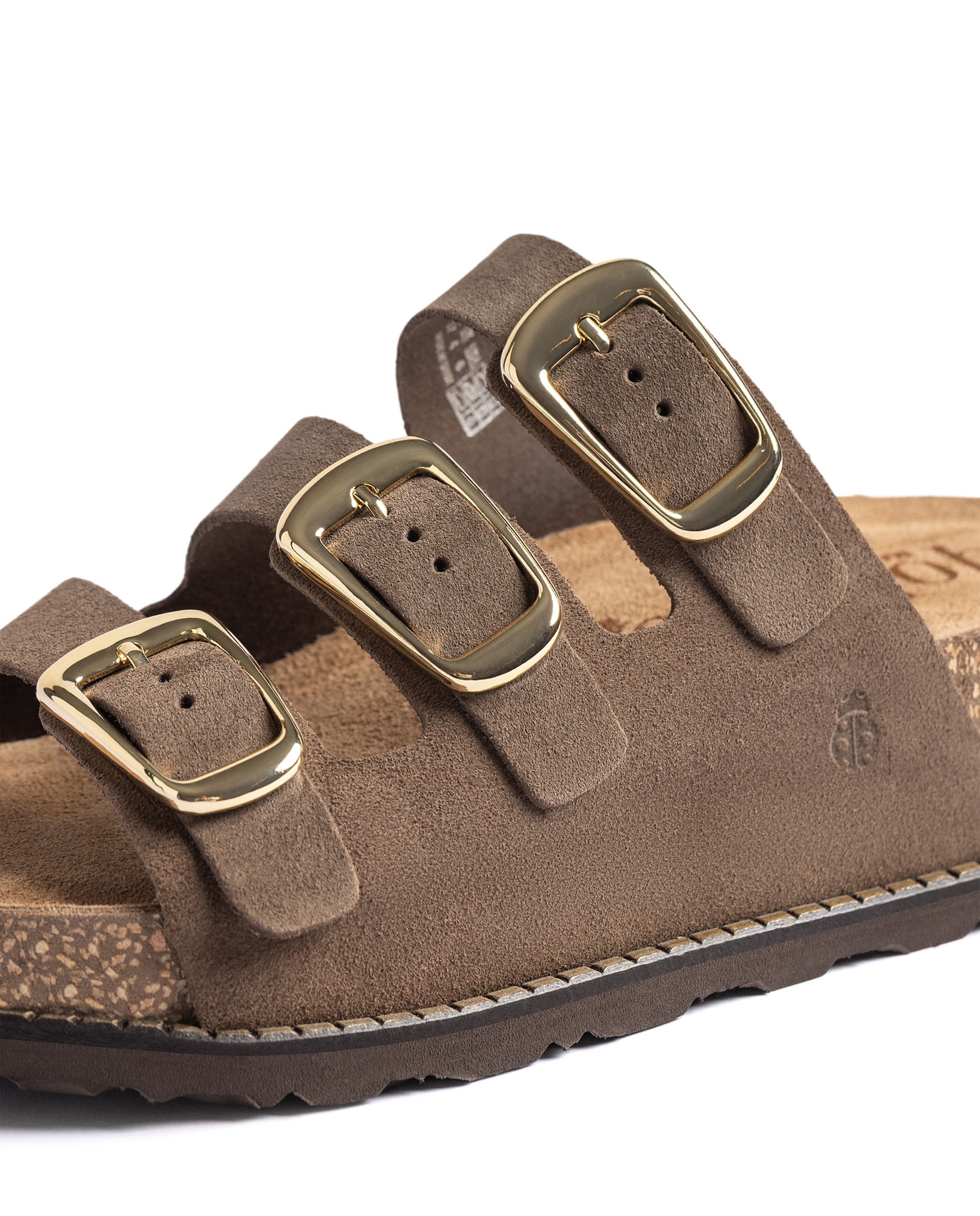 Sandalias de tacón de mujer de piel - Yokono - Marrón oscuro Marrón oscuro-3