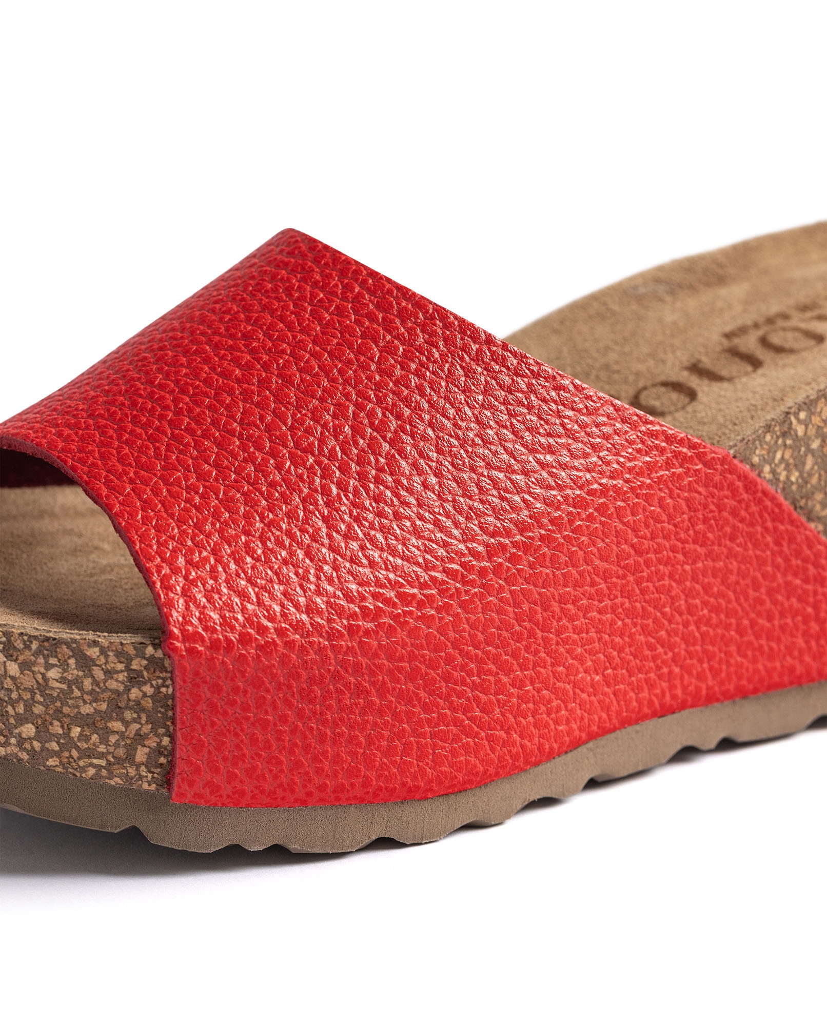 Sandalias de cuña de mujer de piel - Yokono - Coral Coral-3