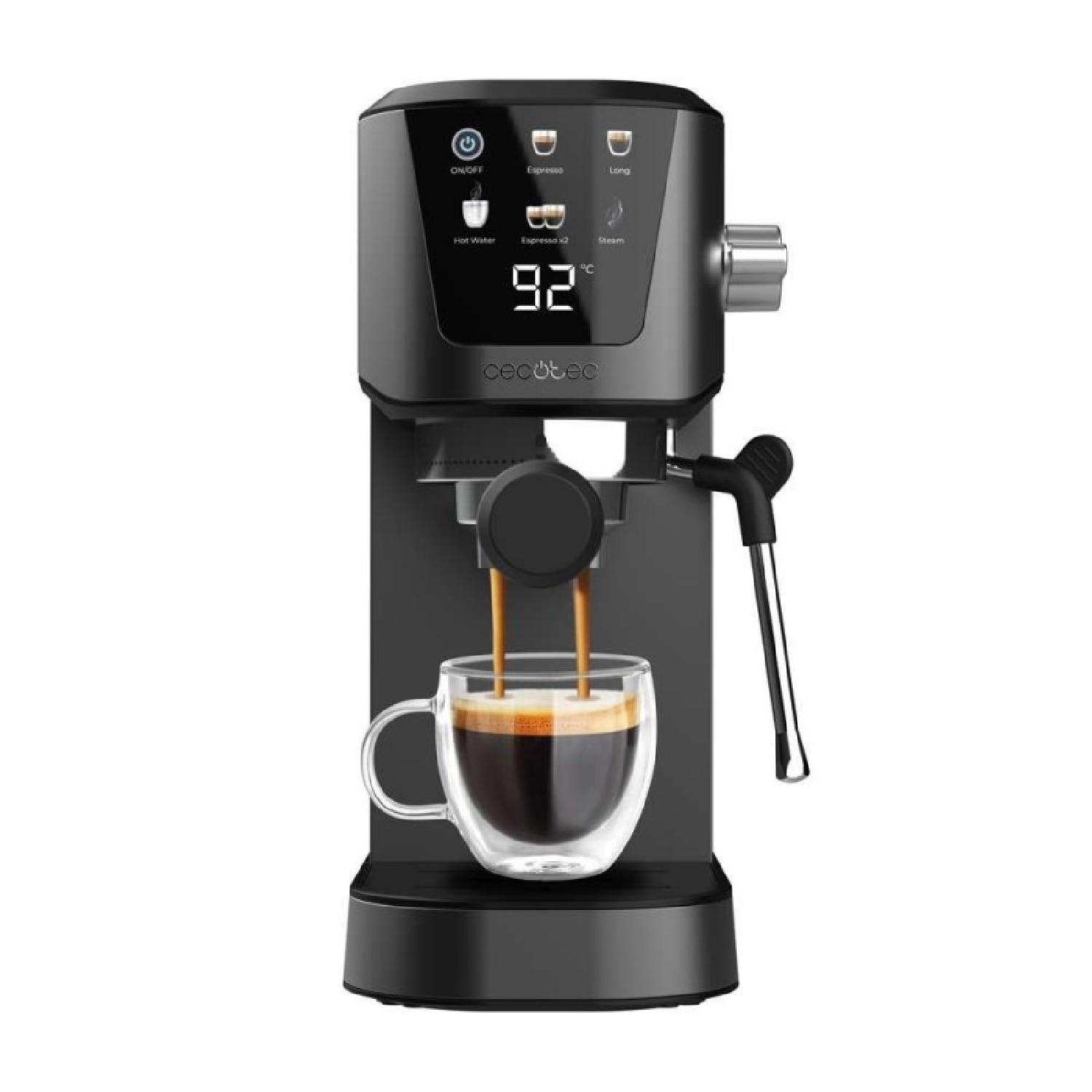 Cecotec - Cafetera express Cecotec Cafelizzia 20 Touch.