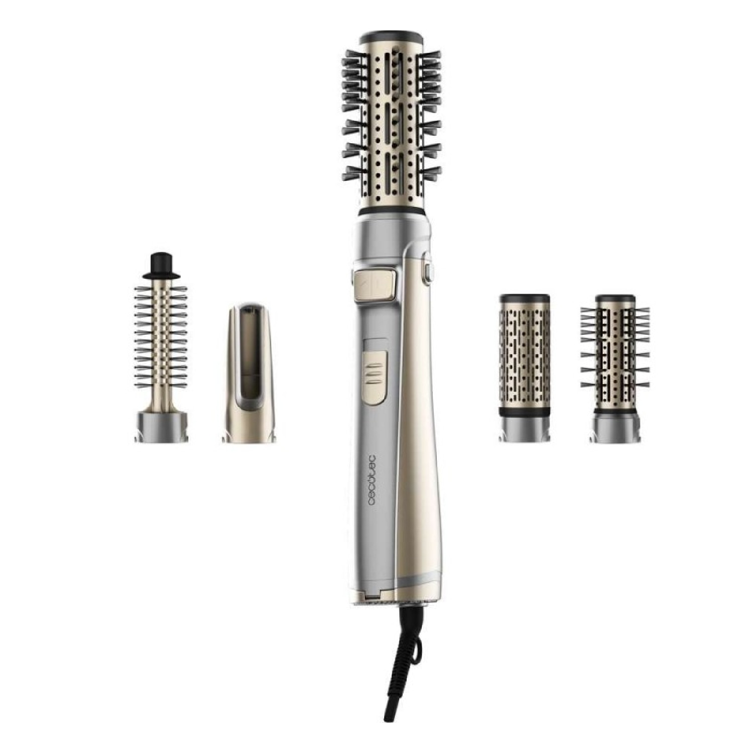 Cepillo Moldeador Cecotec CeramicCare 5in1 AirBrush Gyro - Dorado Dorado-2