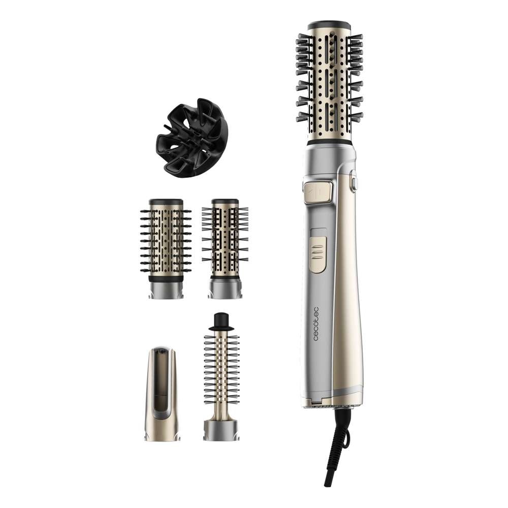 Cepillo Moldeador Cecotec CeramicCare 5in1 AirBrush Gyro - Dorado Dorado-6
