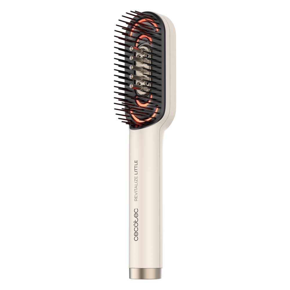 Cepillo reparador Cecotec HairCare Revitalize Little - Crema Crema-4